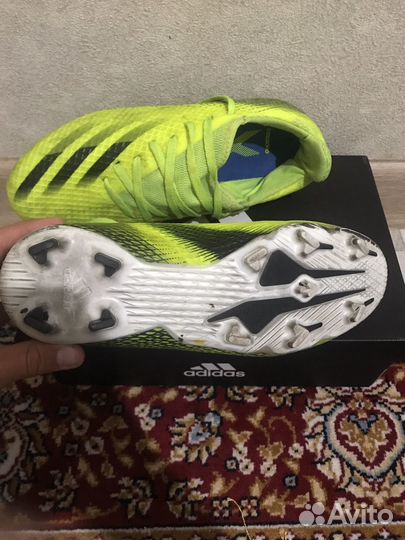 Бутсы Adidas X ghosted, 38 размер
