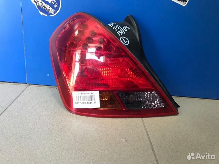 Фонарь левый на Ниссан Тиана j31 рестайлинг