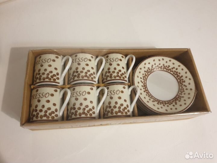 Кофейный набор 6 пар