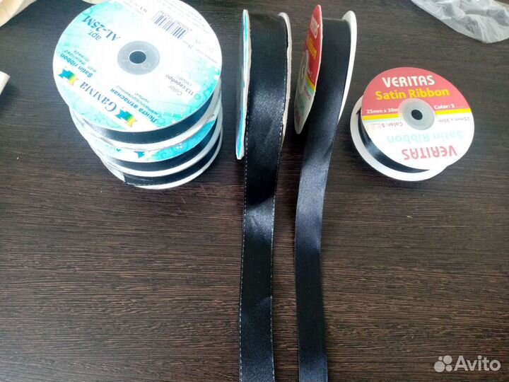 Лента атласная 25мм * 30м