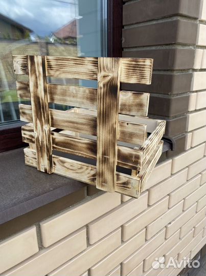 Деревянный бокс