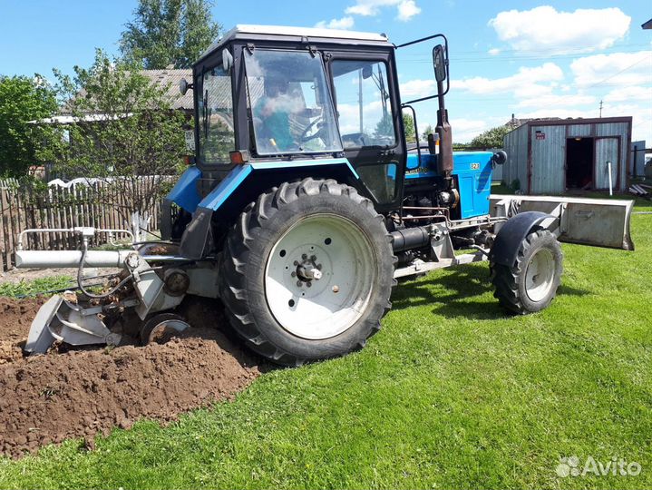 Экскаватор траншейный цепной, (бара) этц, мтз 82