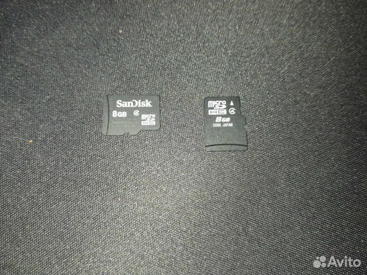 Флешка SanDisk micro sdhc 8 gb
