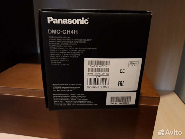 Panasonik-GH4 lumix новый