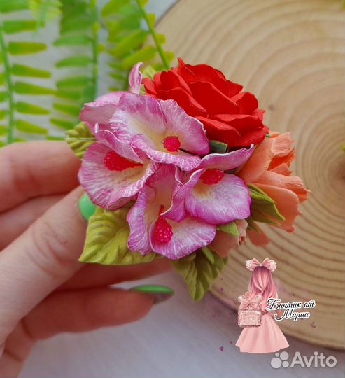 Бантики ручной работы из фоамирана