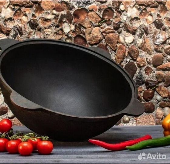 Чугунный казан