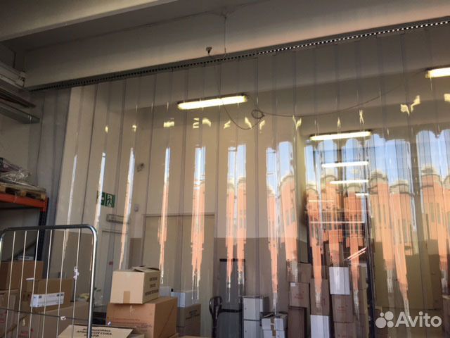 Пленочная завеса морозостойкая 200х2мм. пвх шторы