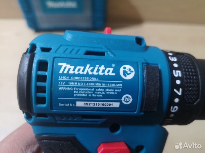 Бесщеточный шуруповёрт Makita 18 v