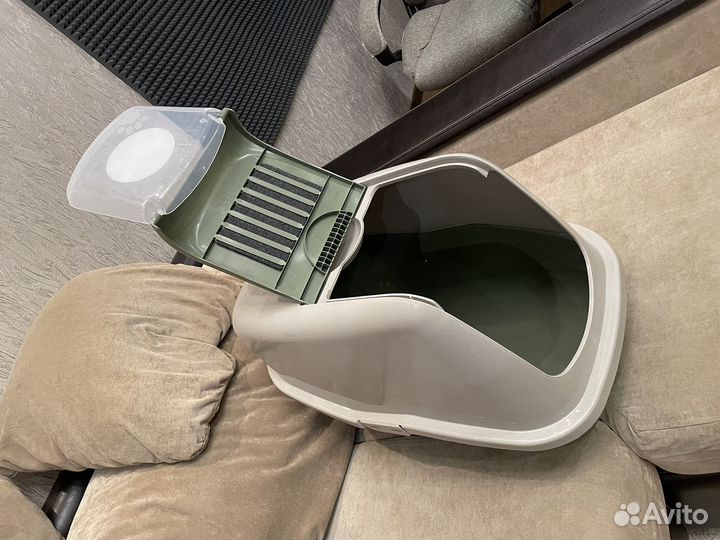 Кошачий лоток большой закрытый
