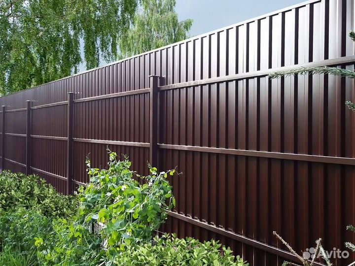 Забор под ключ