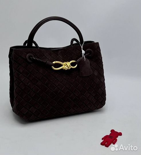 Bottega veneta сумка замшевая