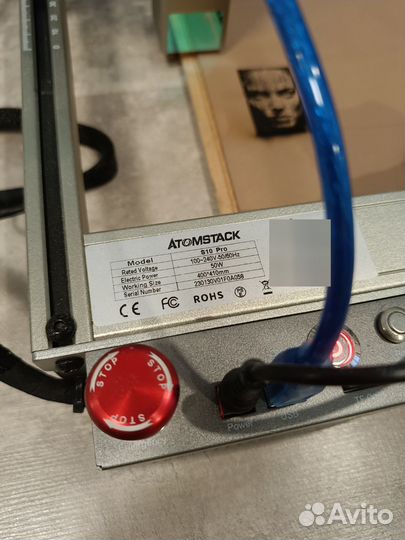 Лазерный гравировальный станок