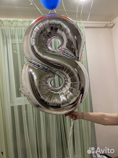 Цифра 8 на день рождения