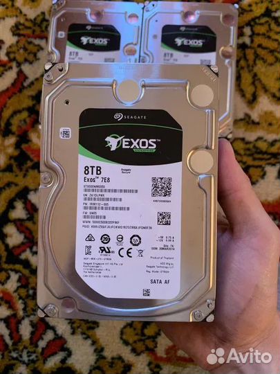 Seagate exos 8Tb