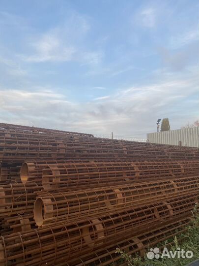 Каркас буронабивных свай