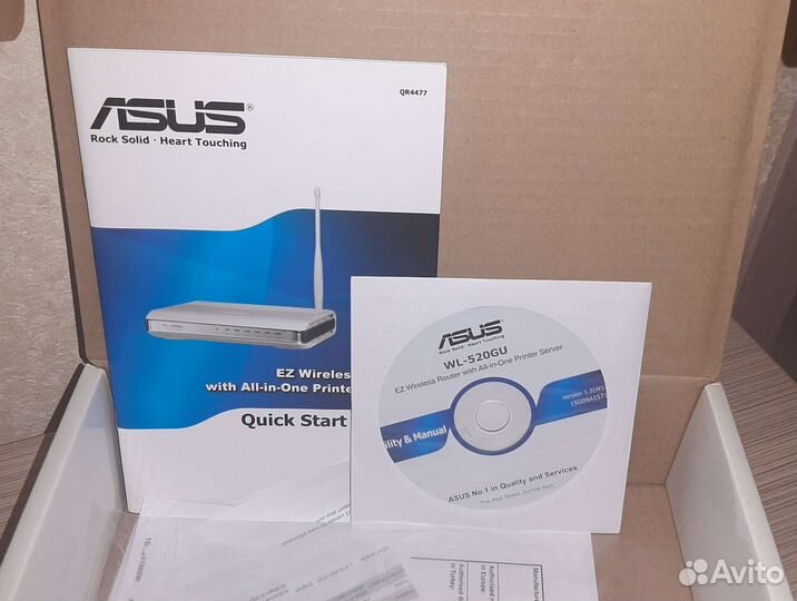 Wifi роутер Asus WL - 520gu