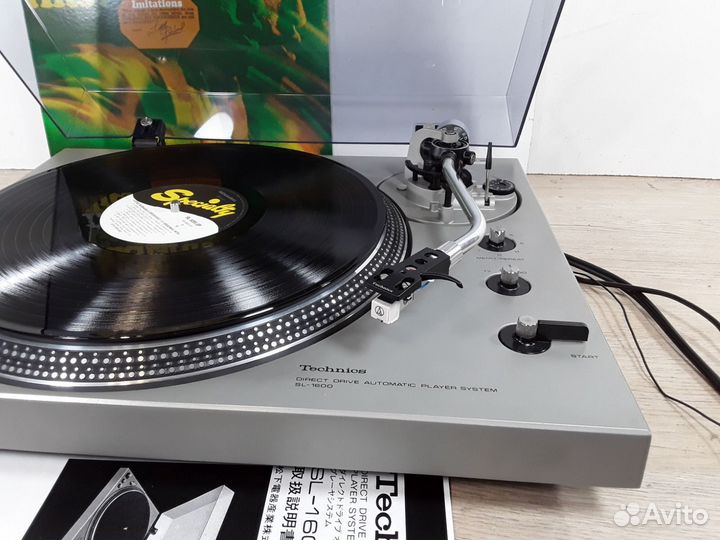 Проигрыватель винила Technics SL-1600 Japan идеал