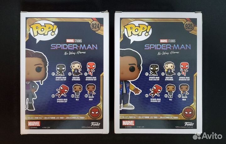 Funko pop Boble Marvel Spider man 924, 925