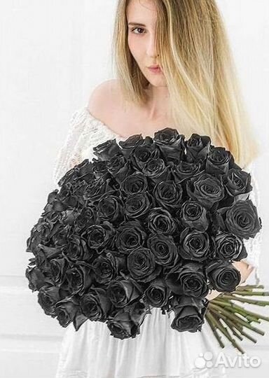 Чёрные розы Цветы Доставка