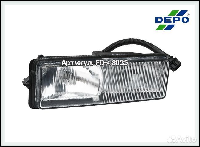 Фара противотуманная левая DAF 95XF
