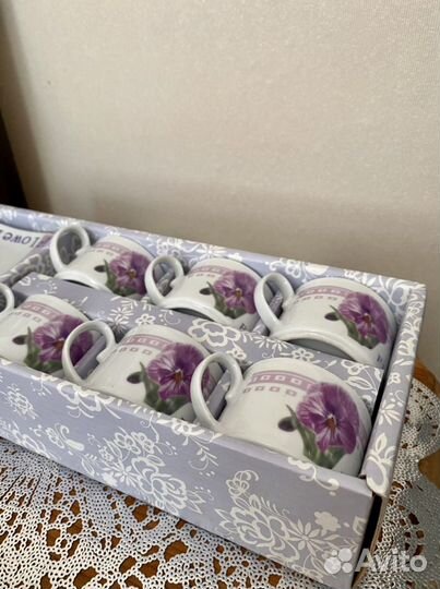 Кофейный сервиз набор для эспрессо