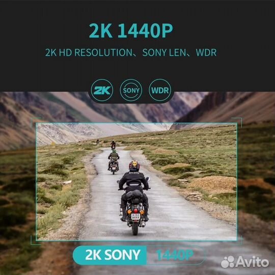 Видеорегистратор для мотоцкила/велосипеда