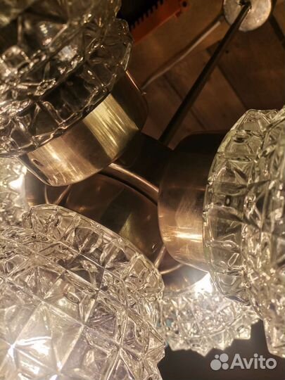 Винтажная люстра Чехословакия