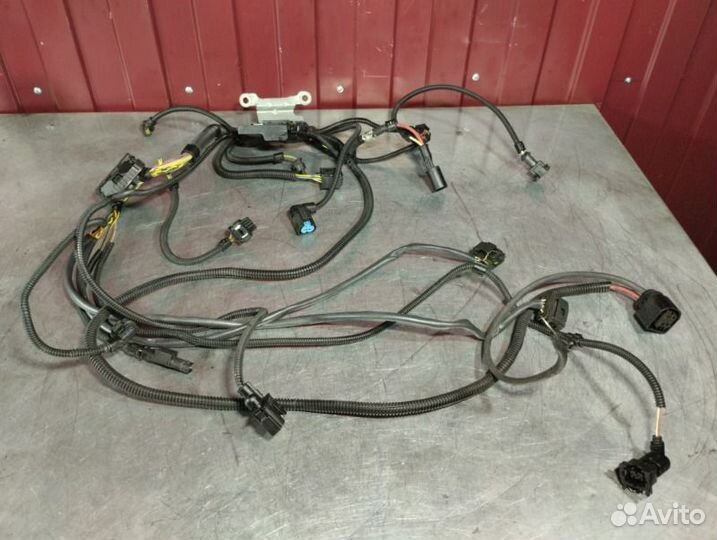 Проводка двигателя Bmw 7 Series F01 N55B30A 2012