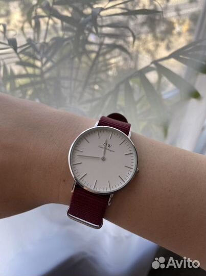 Часы daniel wellington 36mm + 4 ремешка