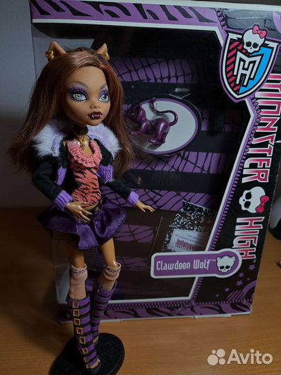 Кукла Монстер Хай клодин вульф базовая