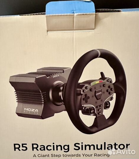 Moza Racing R5 Bundle (RS20) база + руль + педали