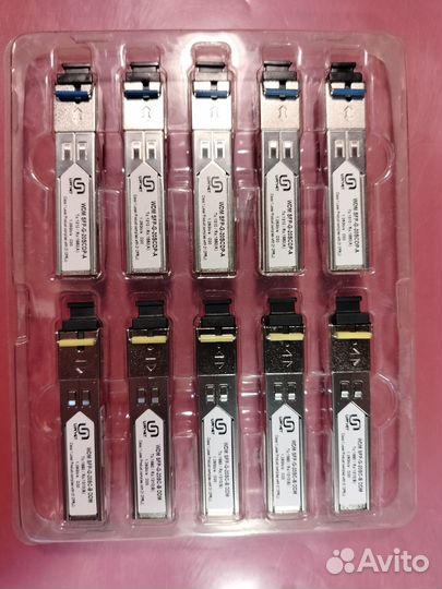 Sfp модуль, пять пар а+в(10шт)