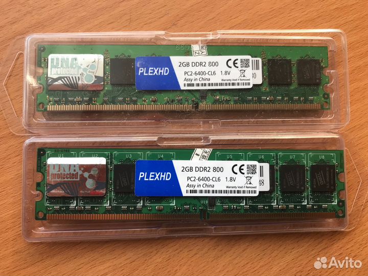 Оперативная память ddr2 800 PC2- 6400 2gb