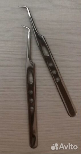 Профессиональные пинцеты для наращивания ресниц