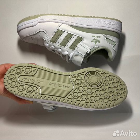 Кроссовки Adidas Forum low LUX кожа новые