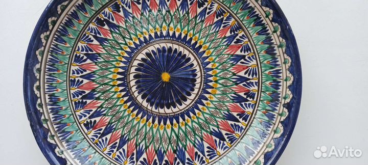 Тарелка для плова (ляган узбекский)