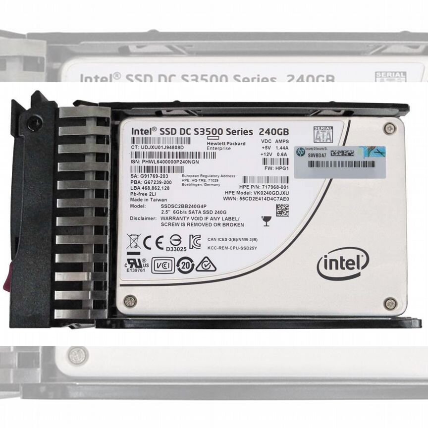 [P04111-001] Жесткий Диск Hp P04111-001 240gb SATA3 2,5" Ssd