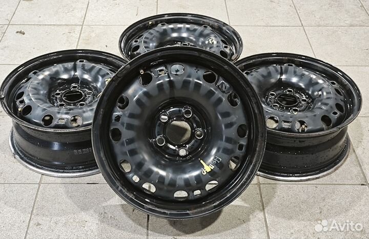 Диски стальные R15 Оригинал (Polo/Rapid)