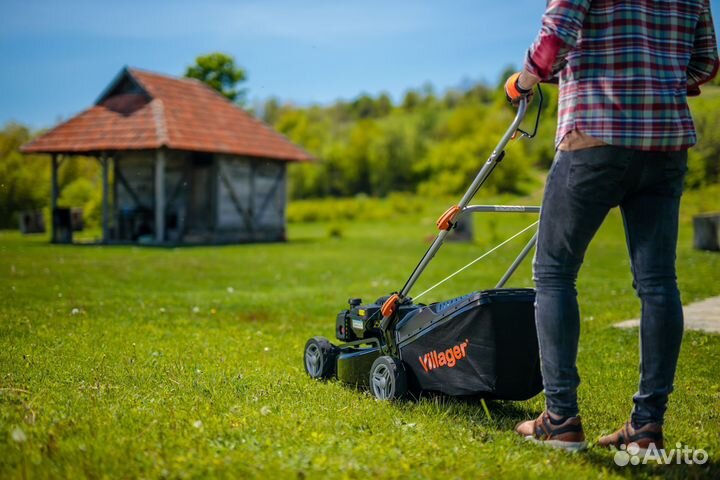 Бензиновая газонокосилка Villager falcon 4010 B