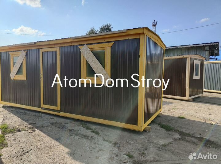 Бытовка дачная утепленная с электрикой