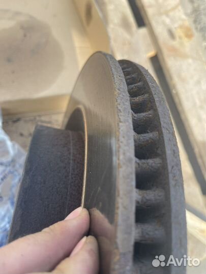 Тормозные диски пеР toyota land cruiser prado 150