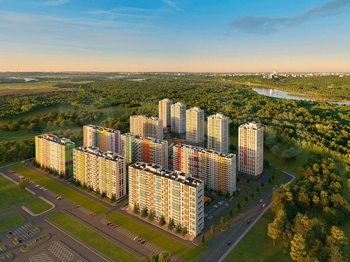 2-к. квартира, 69,9 м², 2/16 эт.