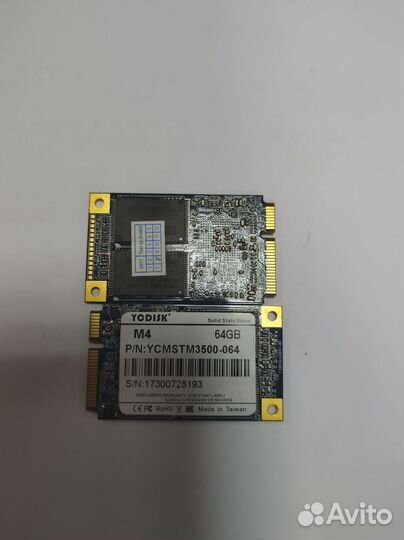 Ssd m4 mSata 64gb бу