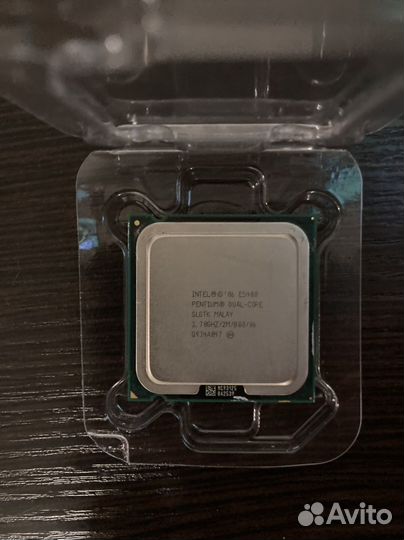 Процессор Pentium Dual Core E5400