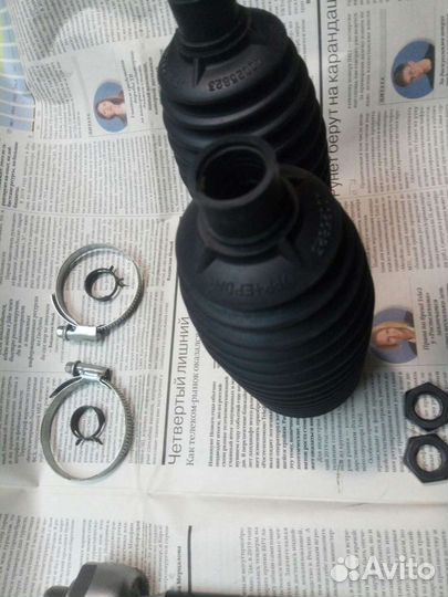 Рулевые тяги с пыльниками на Kia Rio 3,Solaris-1