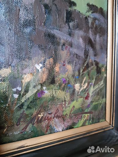 Картина маслом на холсте пейзаж