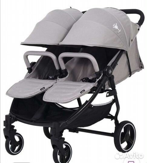 Прогулочная коляска для двойни бу