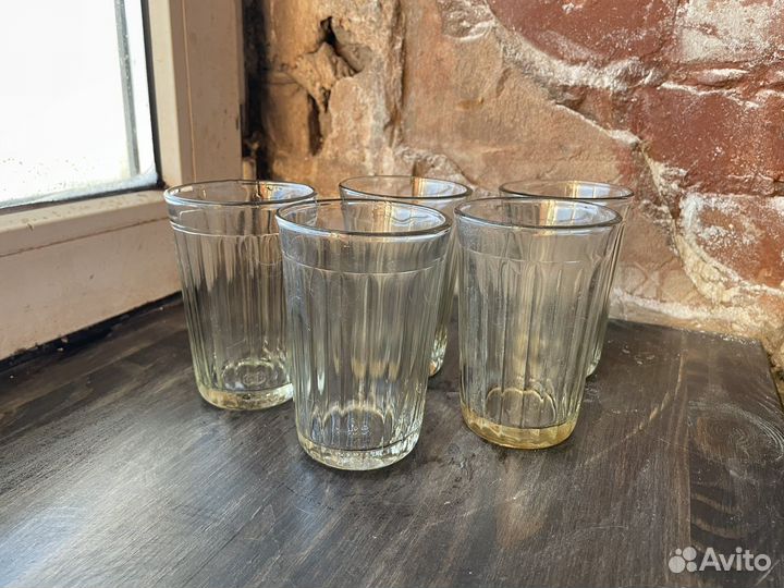 Стаканы граненые СССР