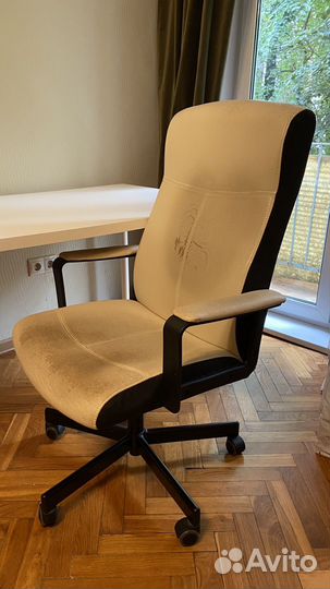 Компьютерное кресло IKEA millberget под перетяжку