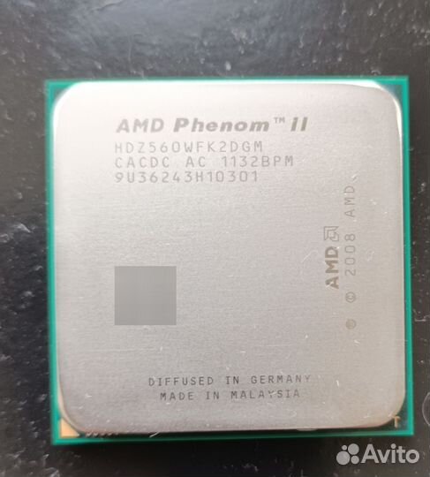 Процессор Amd Phenom II X2 560